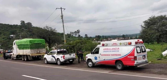 Chofer de tractocamión es asesinado en Tarímbaro