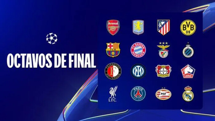 Choque de trenes en los octavos de final de la Champions League 2025