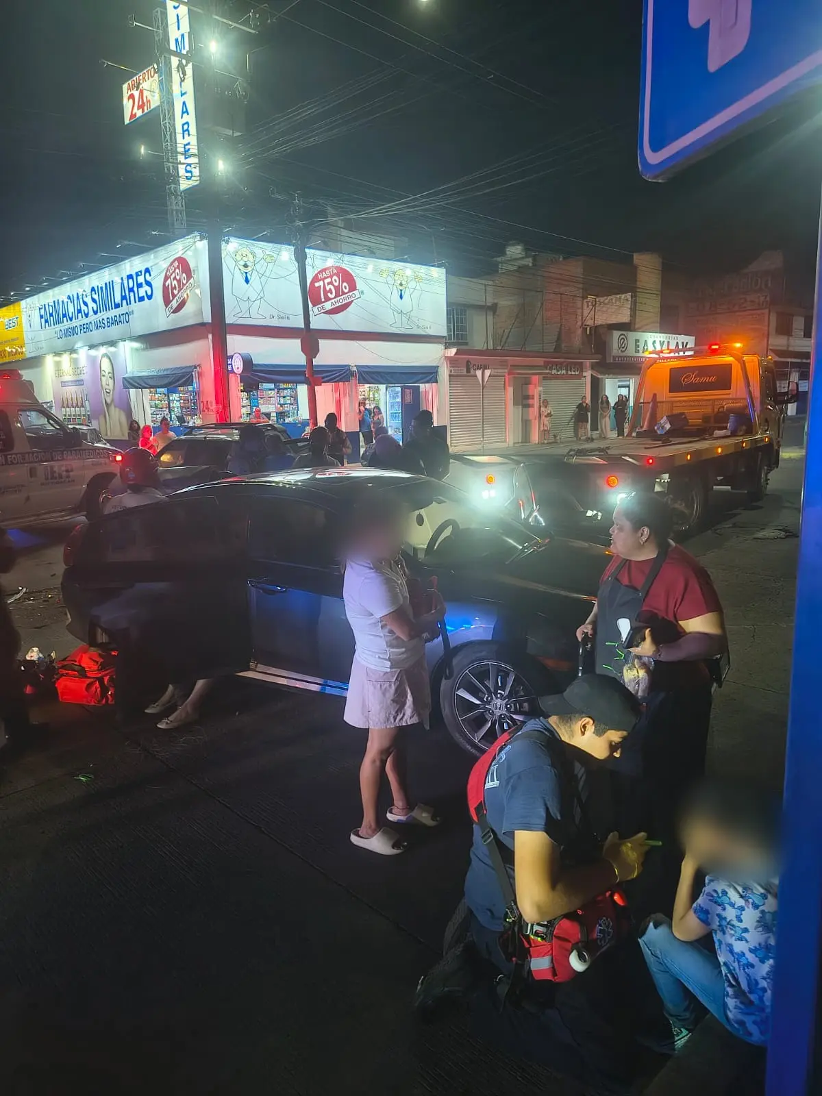 Choque en avenida Periodismo deja cuatro lesionados en Morelia