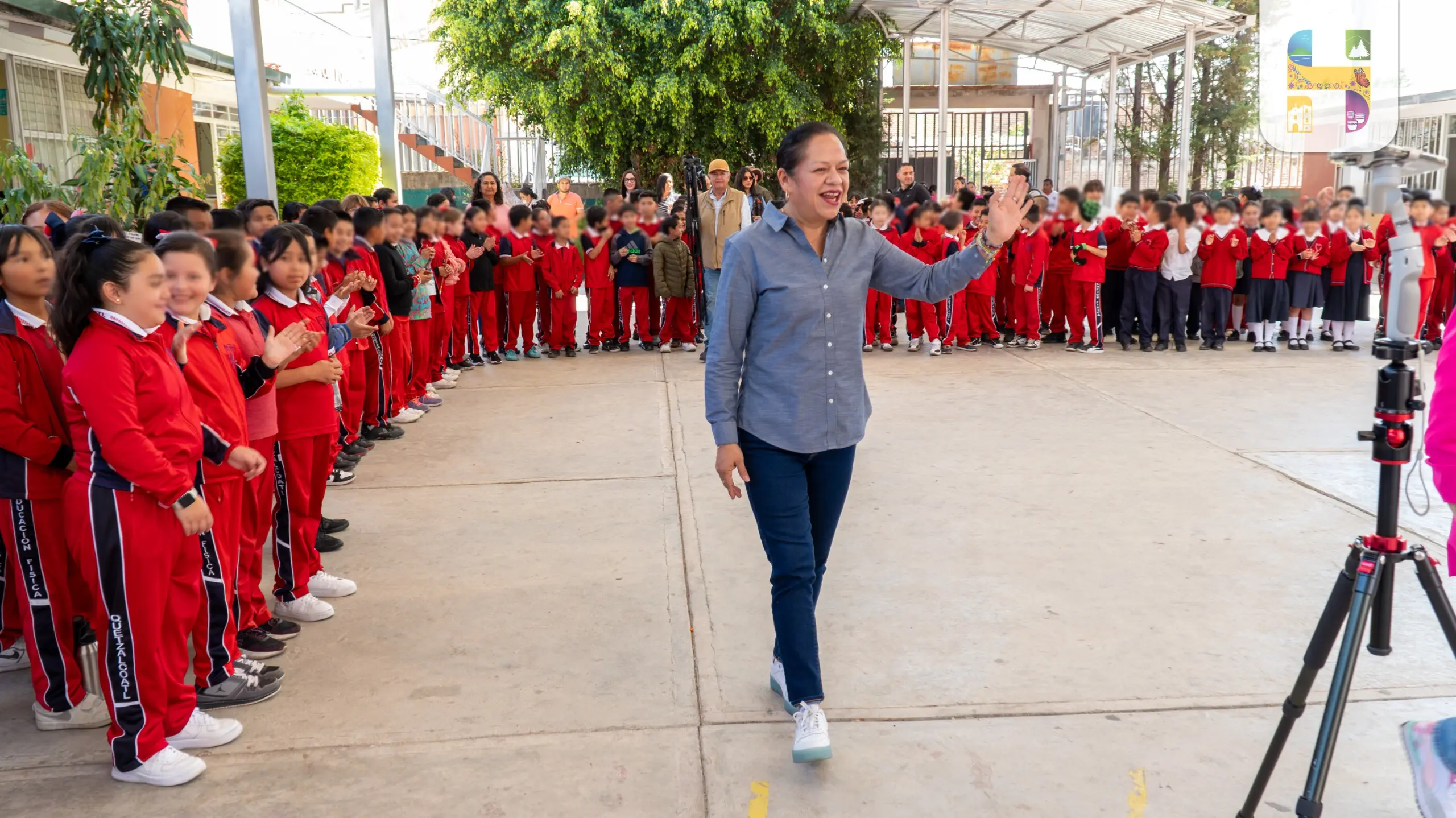 Ciudad Hidalgo inaugura módulo de sanitarios en la Primaria Quetzalcóatl
