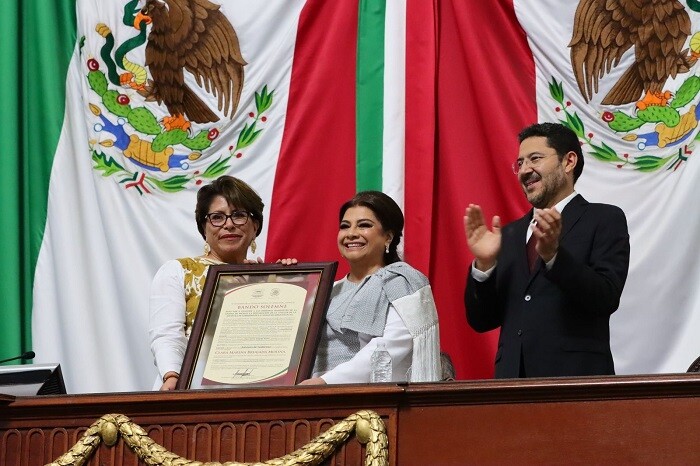 Clara Brugada, toma posesión como Jefa de Gobierno de la Ciudad de México