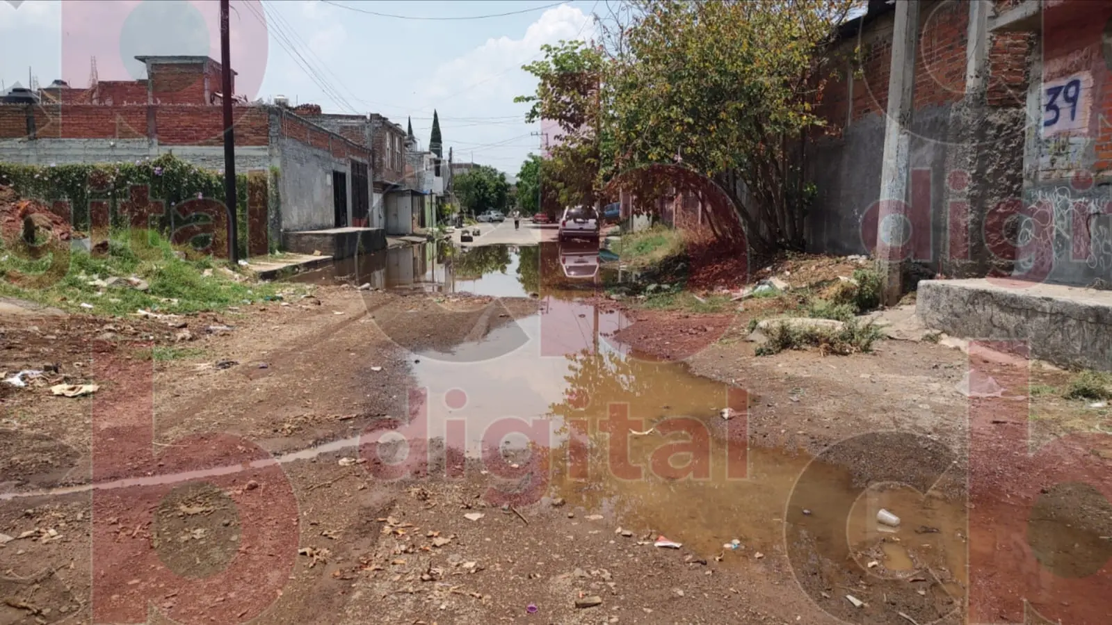 Colonia Carlos Salazar continúa con problemáticas por la llegada de lluvias