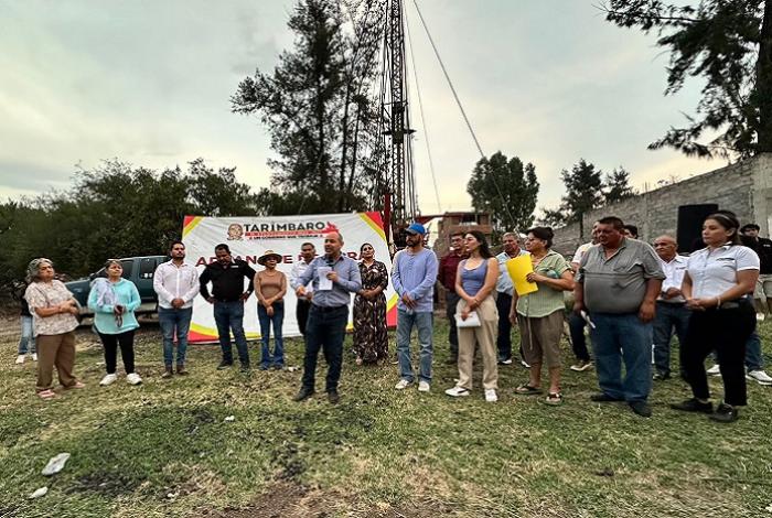 Colonia Francisco Villa, de Tarímbaro, tendrá su propio pozo de agua: Eric Gaona