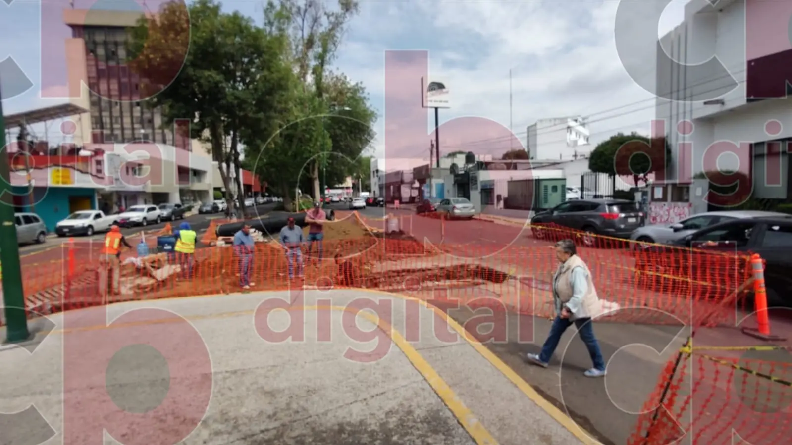 Colonos del Boulevard García de León, esperan buenos resultados de trabajos para disminuir inundaciones