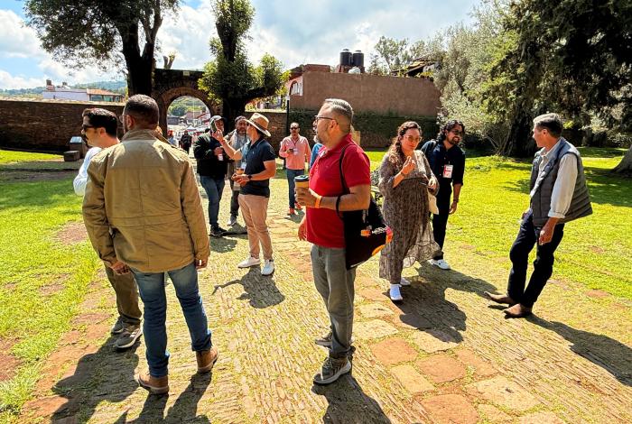 Comisionados fílmicos de México recorrieron el Atrio de los Olivos: Sectur