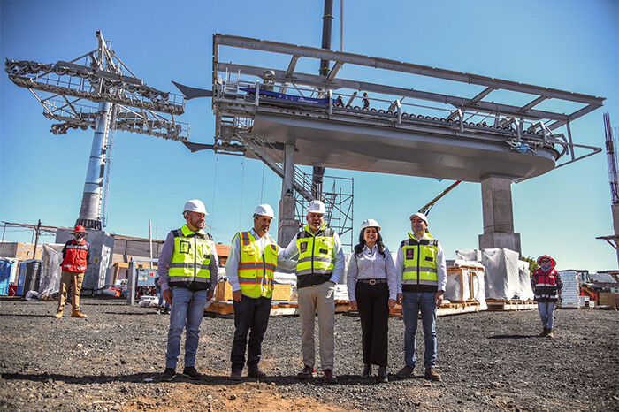 Con avance del 80% la primera estación del cablebús de Uruapan