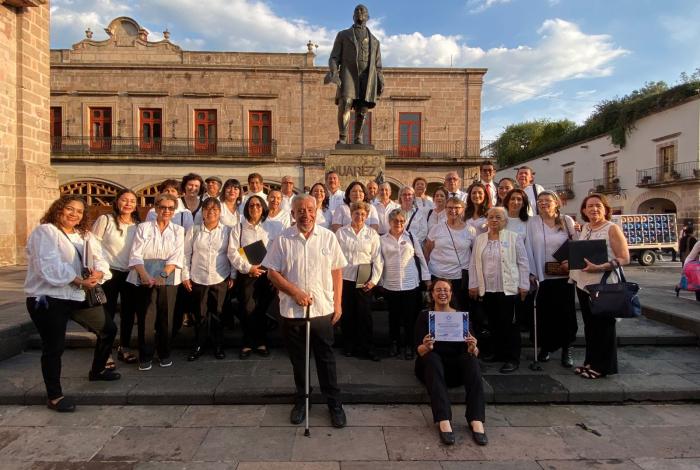 Con Coros infantiles y de adultos, brilla el 6to Festival del Centro Histórico