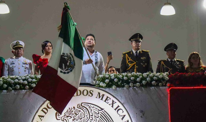 Con Gran Asistencia, Manuel Esquivel Encabeza Grito de Independencia