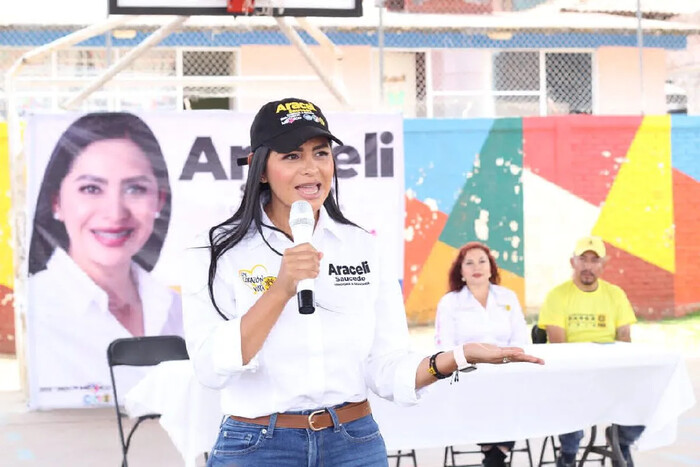 Con la decisión puesta en el voto, las mujeres van con la fuerza y el corazón por México: Araceli Saucedo