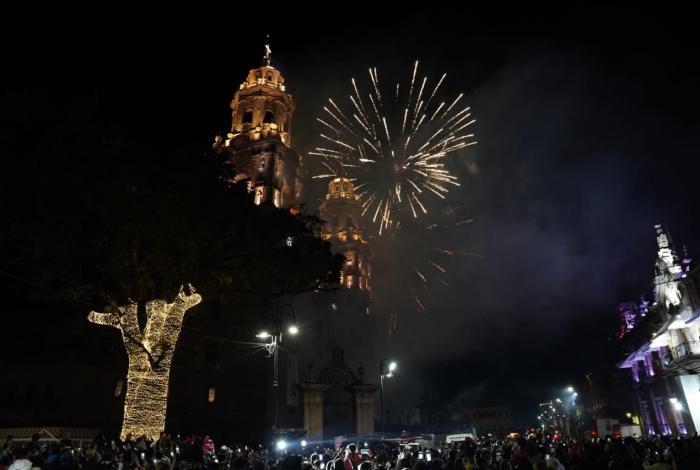 Con ‘Luces de Paz’, arranca Navidad Mágica 2025 en Morelia
