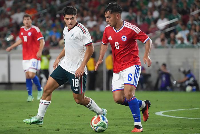 Con marcador 0-2, Chile frena el despegue de la era Márquez en el Tri