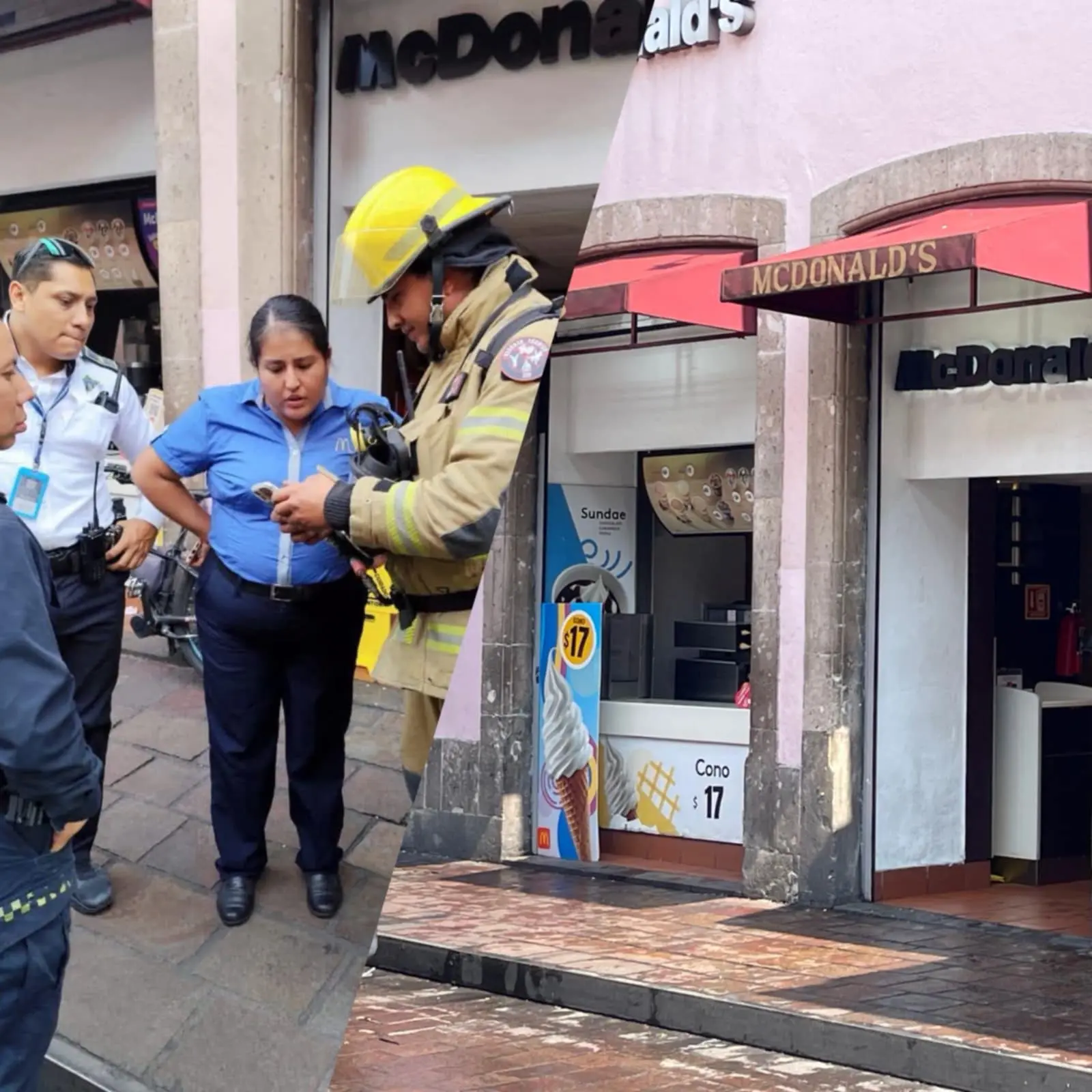 Con normalidad opera McDonald’s tras corto circuito registrado la tarde de ayer