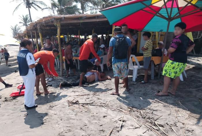 Con ‘Operación Salvavidas Verano 2025’ rescatan a una persona en Playa Azul