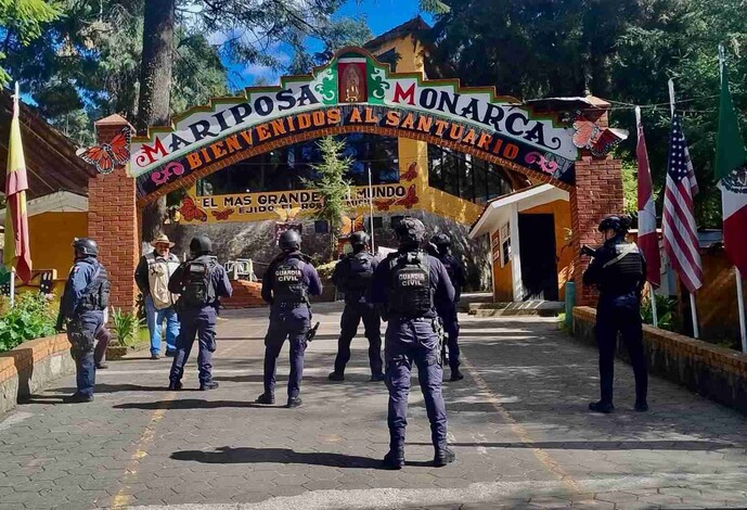 Con operativo vigente, SSP garantiza tu seguridad durante tu visita al Santuario de la Monarca