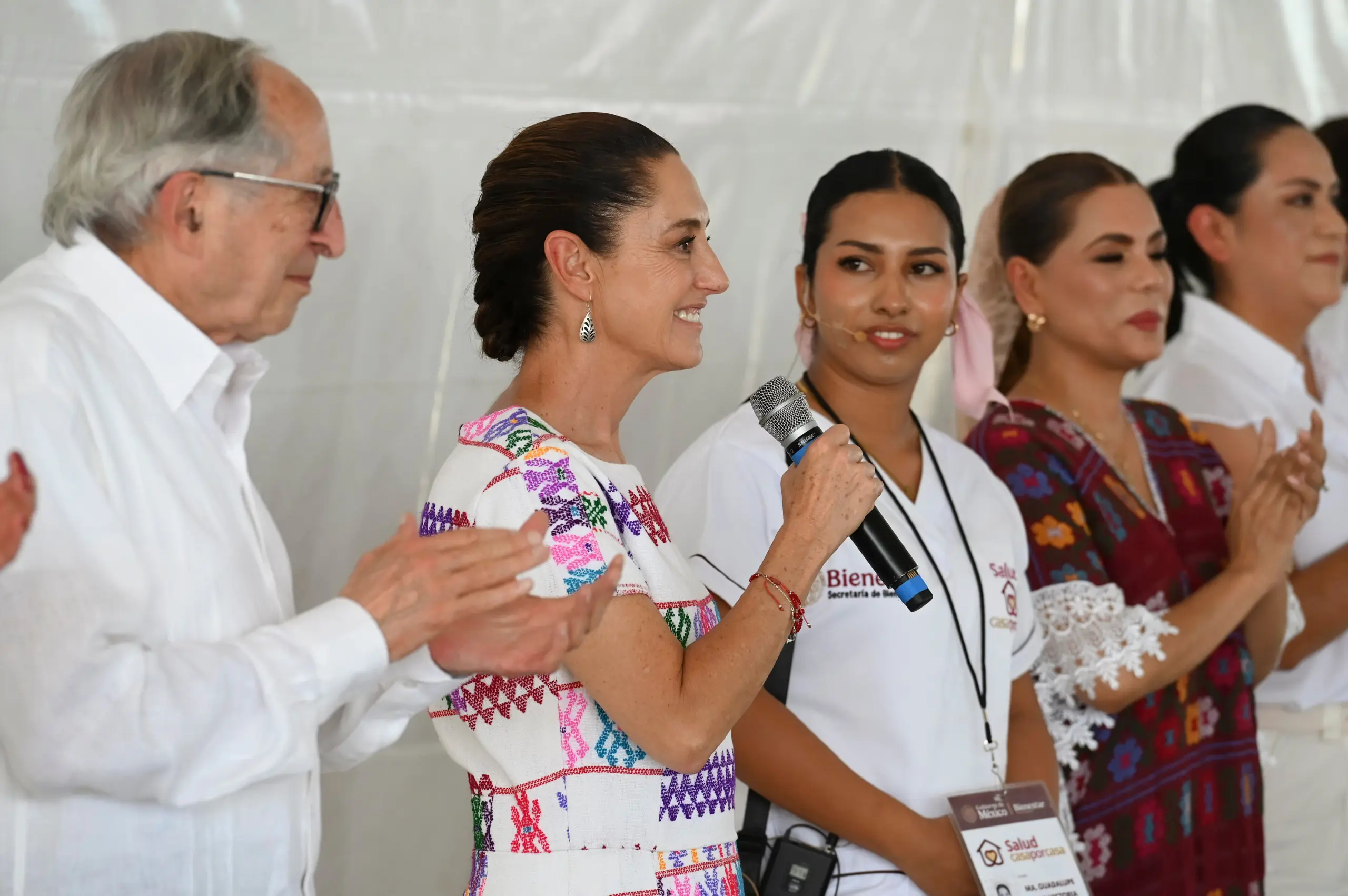 CON SALUD CASA POR CASA NO QUEDARÁ NINGÚN ADULTO MAYOR SIN SER VISITADO EN SU DOMICILIO: PRESIDENTA CLAUDIA SHEINBAUM EN ACAPULCO, GUERRERO