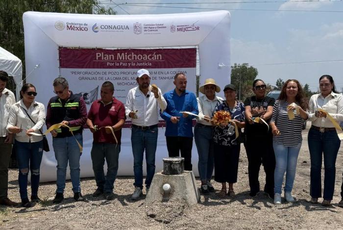 Conagua garantiza agua potable para Tanhuato por los próximos 20 años
