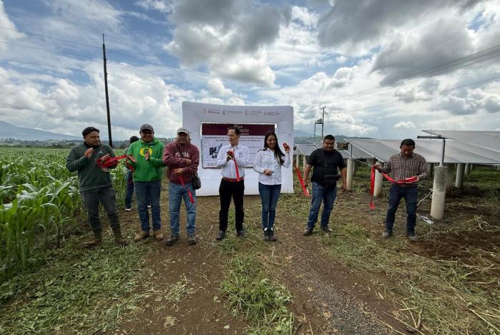 Conagua inaugura pozo con paneles solares en beneficio de comunidad indígena de Paracho