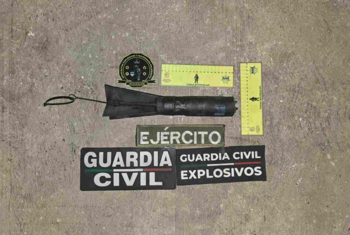 Concluye desactivación de los 245 artefactos explosivos, asegurados en Zitácuaro: SSP