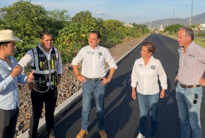 Concluyen obra de rehabilitación en la calle Luis Hernández Poniente, en Zamora