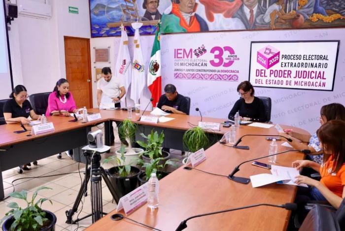 Concluyeron cómputos de elección judicial estatal, nueve Comités Distritales del IEM