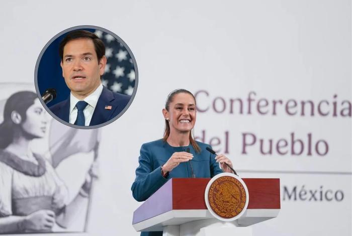 Confirma Sheinbaum visita de Marco Rubio a México en septiembre; cerraría acuerdos de seguridad