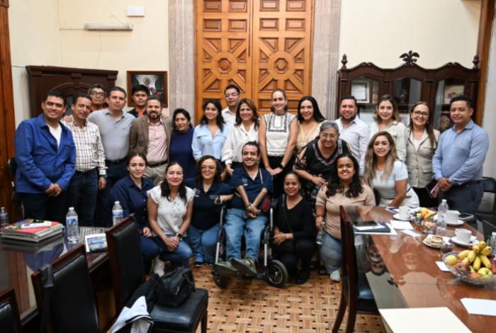 Congreso y CEDH acuerdan reforzar derechos de personas con discapacidad en Michoacán