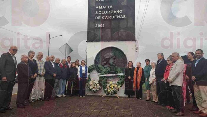 Conmemora Gobierno de Morelia el 113 aniversario del natalicio de Amalia Solórzano