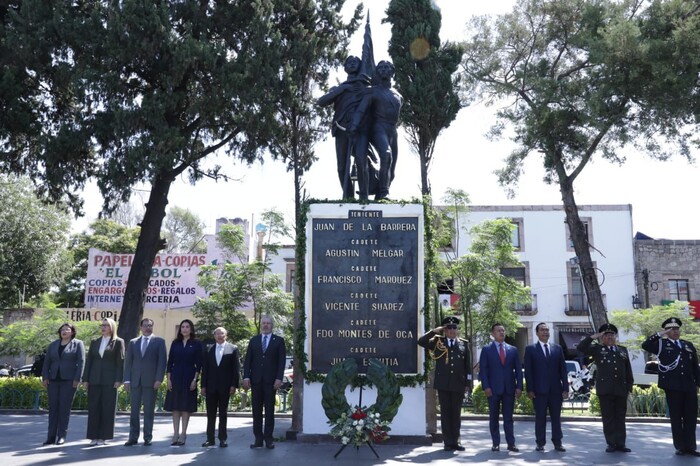 Conmemoran 177 Aniversario de la Gesta Heroica de los Niños Héroes