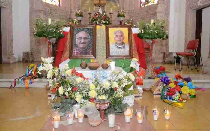 Conmemoran en Cerocahui, Chihuahua, dos años del asesinato de sacerdotes jesuitas