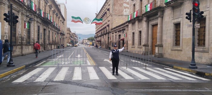 Conoce las alternativas viales en el Centro Histórico de Morelia por fiestas patrias