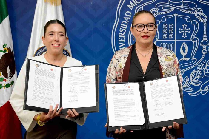 Contenedor de Arte A.C. y la UMSNH Firman Convenio de Colaboración