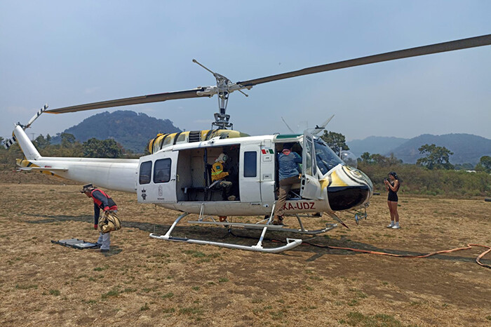 Controlados al 95% los incendios en Uruapan; refuerzan acciones para sofocarlos