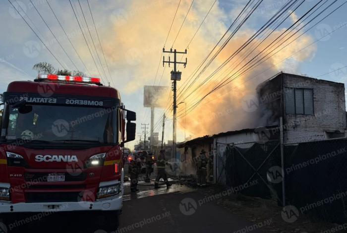 Controlan inc3ndio en Periférico de Morelia