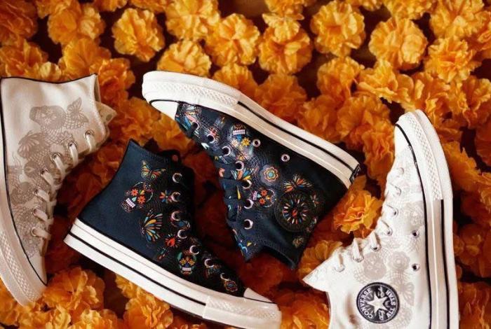 Converse rinde homenaje a la Noche de Muertos en su nueva campaña de tenis