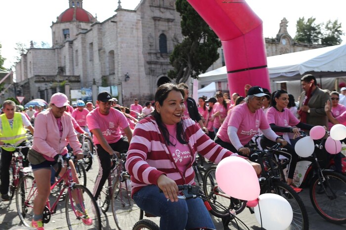 Convocan a la Rodada Rosa contra el cáncer de mama