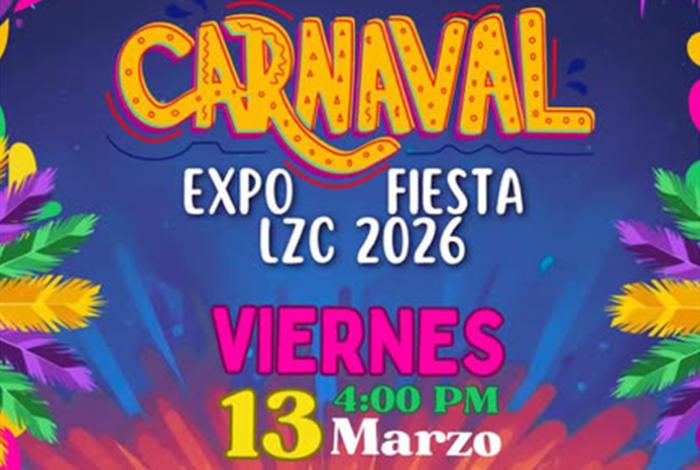 Convocan a participar en el Desfile de Carnaval de la Expo Fiesta de Lázaro Cárdenas 2026