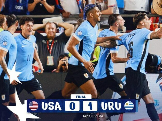 Copa América 2024: Uruguay paso perfecto al eliminar 1-0 a Estados Unidos