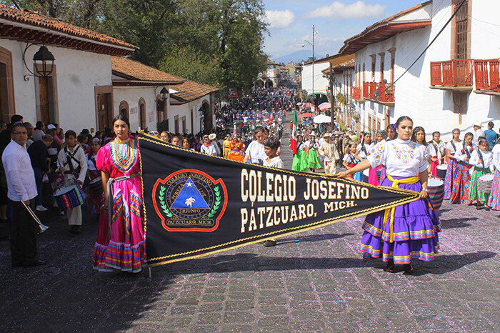 CRÓNICA | Pátzcuaro reivindica la participación de los pueblos originarios en la Revolución