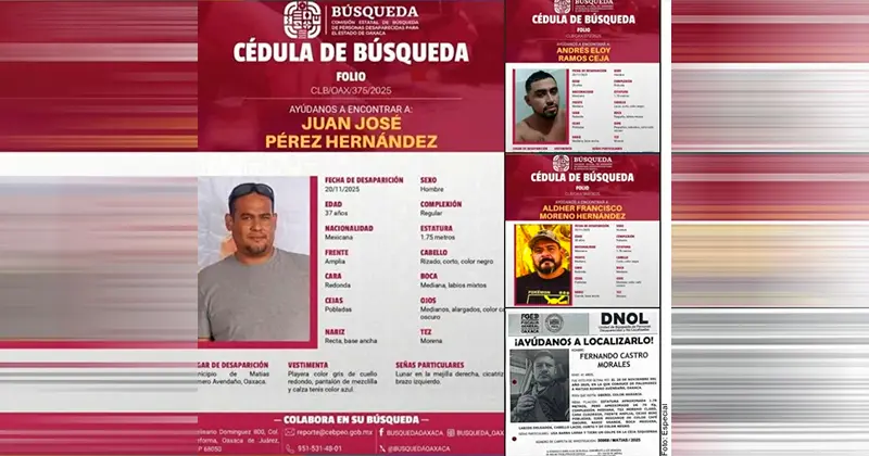 Cuatro conductores de tráileres son desaparecidos en Oaxaca