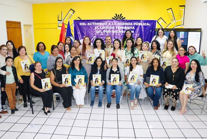 Culmina con éxito el taller de capacitación “Del Activismo a la Agenda Pública: El legado feminista del PRD Michoacán”