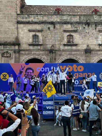 Cumplí lo que prometí hace 3 años, hoy multiplicaré: Alfonso Martínez en cierre de campaña