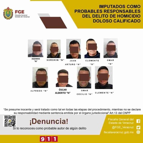 Dan prisión preventiva a 9 policías en Veracruz por asesinato de comerciante