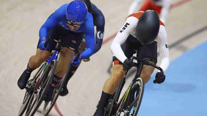 Daniela Gaxiola clasifica a semifinales en ciclismo de pista