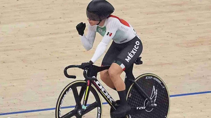 Daniela Gaxiola terminó en sexto lugar en la final de Ciclismo