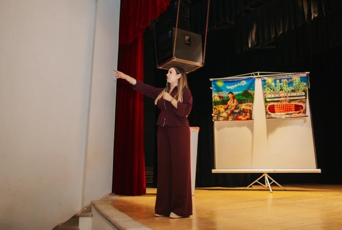 Dayana Pérez Mendoza apuesta por un manejo responsable de los recursos naturales