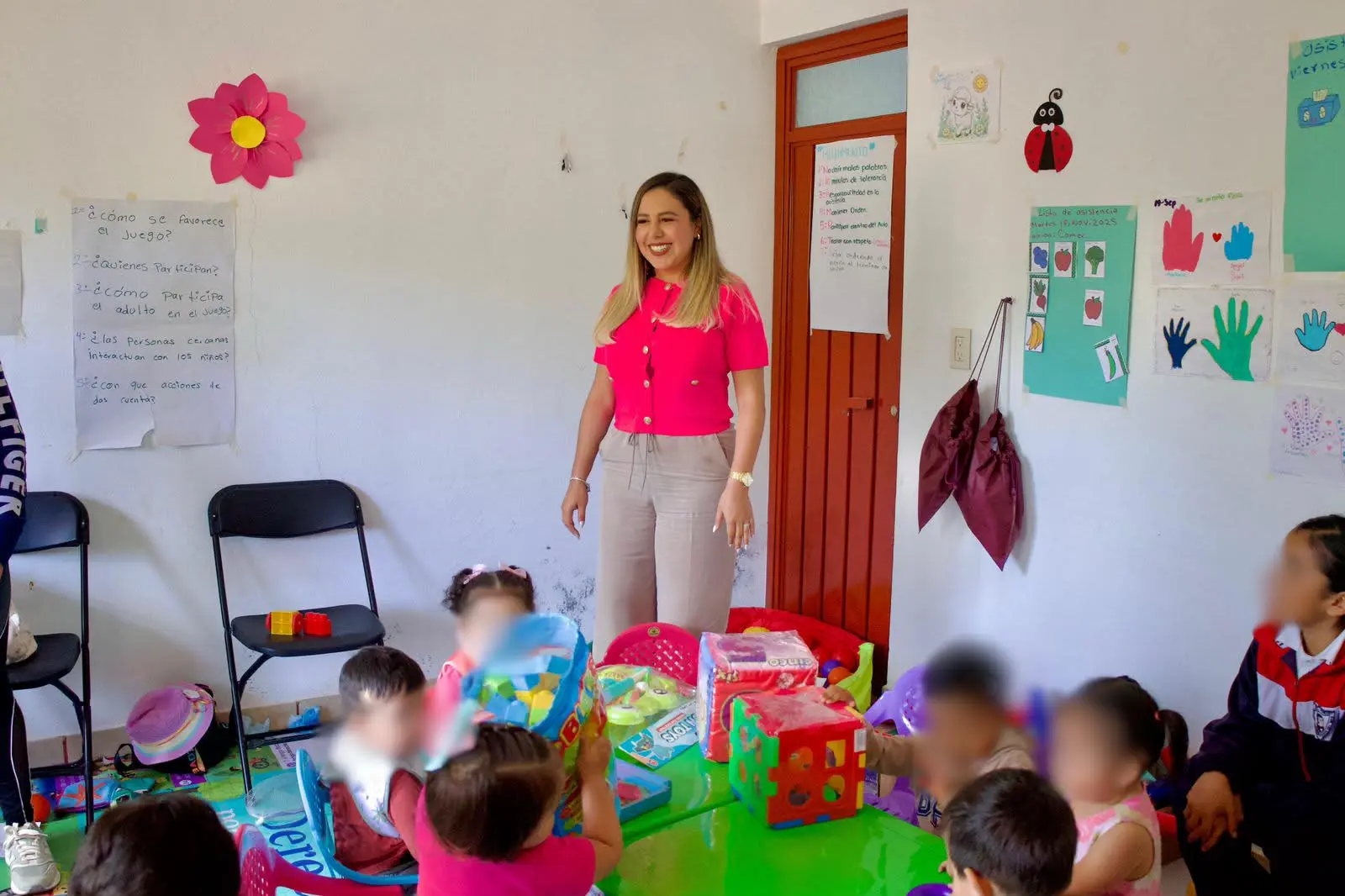 Dayana Pérez Mendoza fortalece la educación inicial en Santa Ana