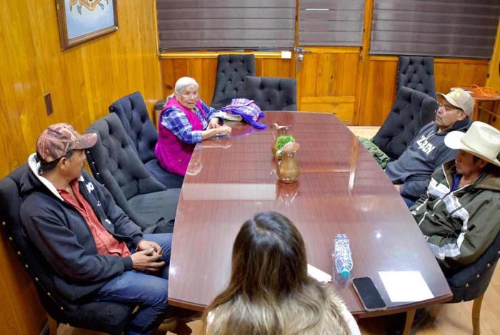 Dayana Pérez Mendoza fortalece el diálogo con la comunidad indígena de Santa Clara del Cobre
