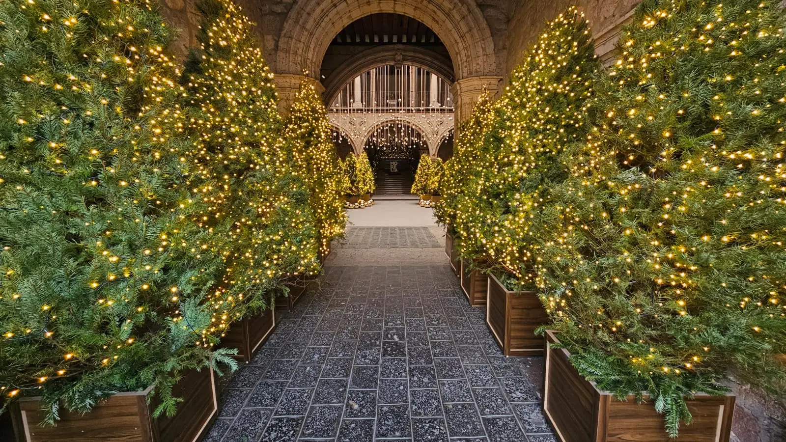 Decoración navideña en “Palacio Mágico” deleita a sus visitantes