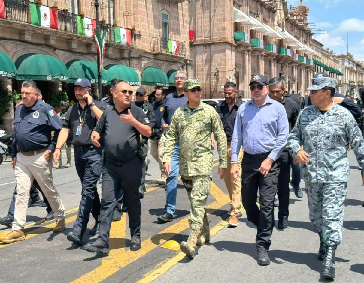Definido el despliegue operativo para las Fiestas Patrias, en Morelia: SSP