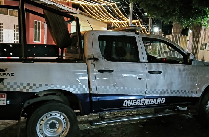 Delincuentes atacan otra vez a policías de Queréndaro; hay 3 oficiales muertos y 2 heridos